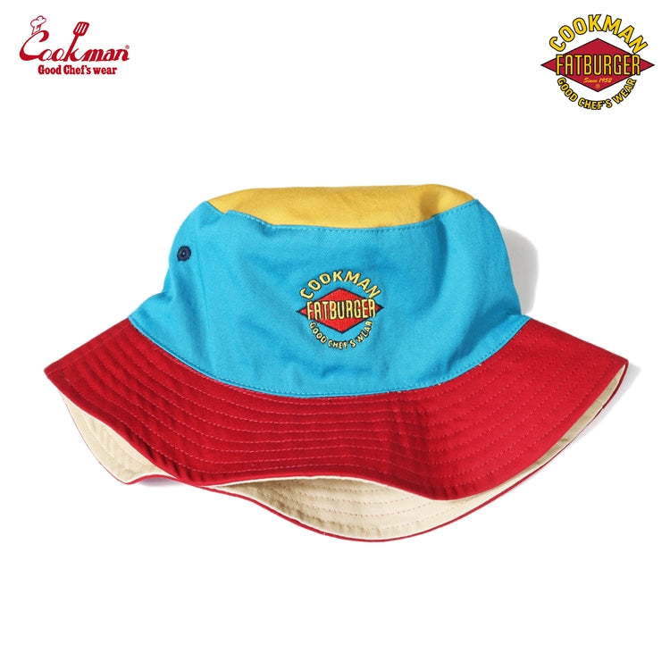 Cookman Reversible Bucket Hat - FAT BURGER
