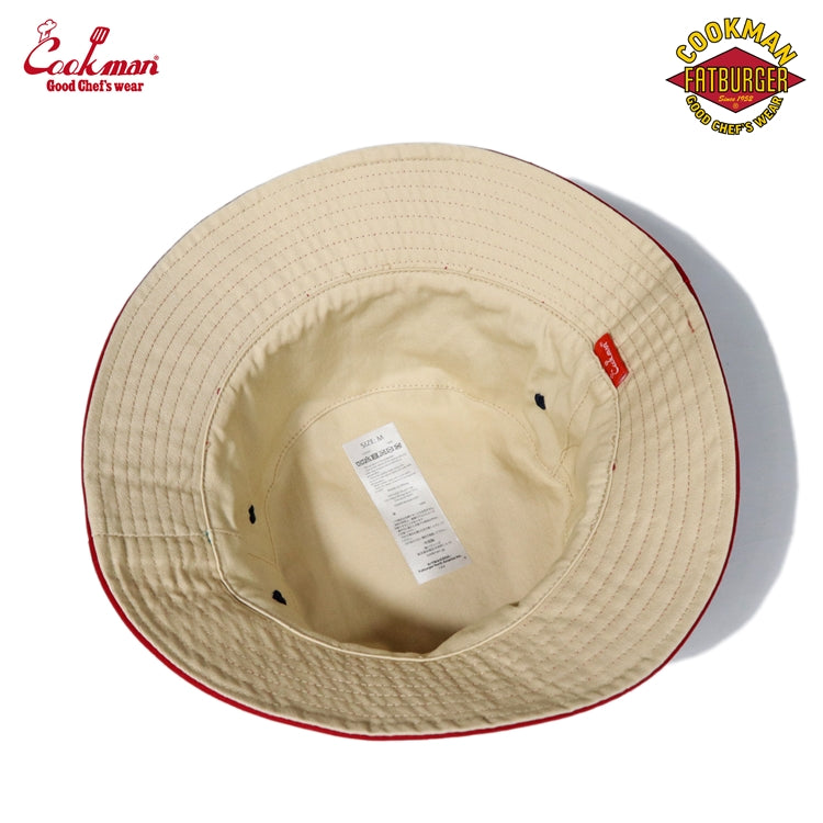 Cookman Reversible Bucket Hat - FAT BURGER