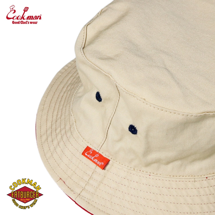 Cookman Reversible Bucket Hat - FAT BURGER