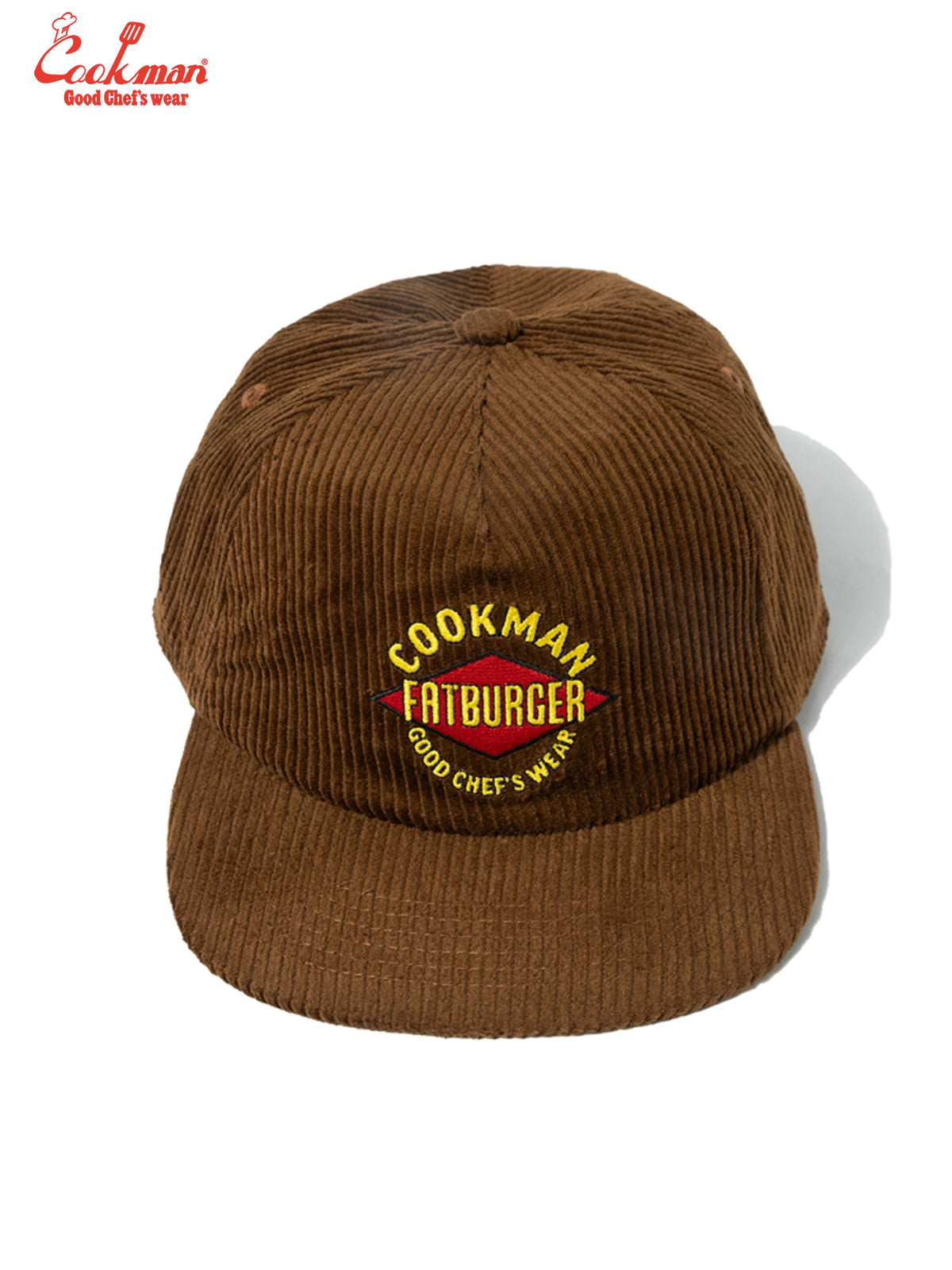 Corduroy Cap - FAT : Brown