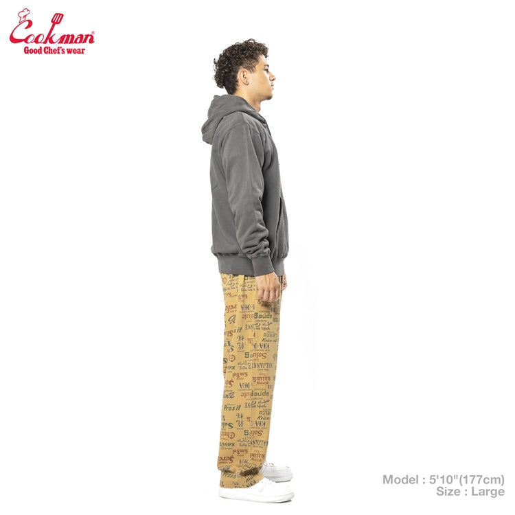 Cookman Chef Pants Semiwide -  Washed Duck Canvas Cheers