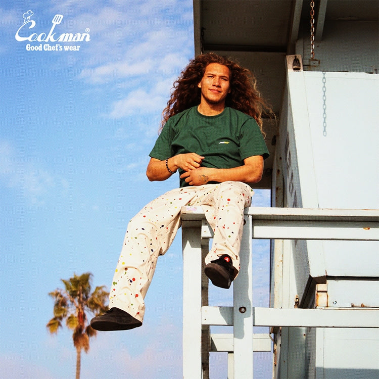 Cookman Chef Pants Semiwide - Sauce Splash : Beige