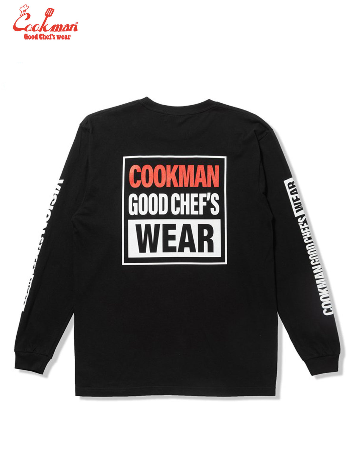Long Sleeve Tees - Vision Logo : Black