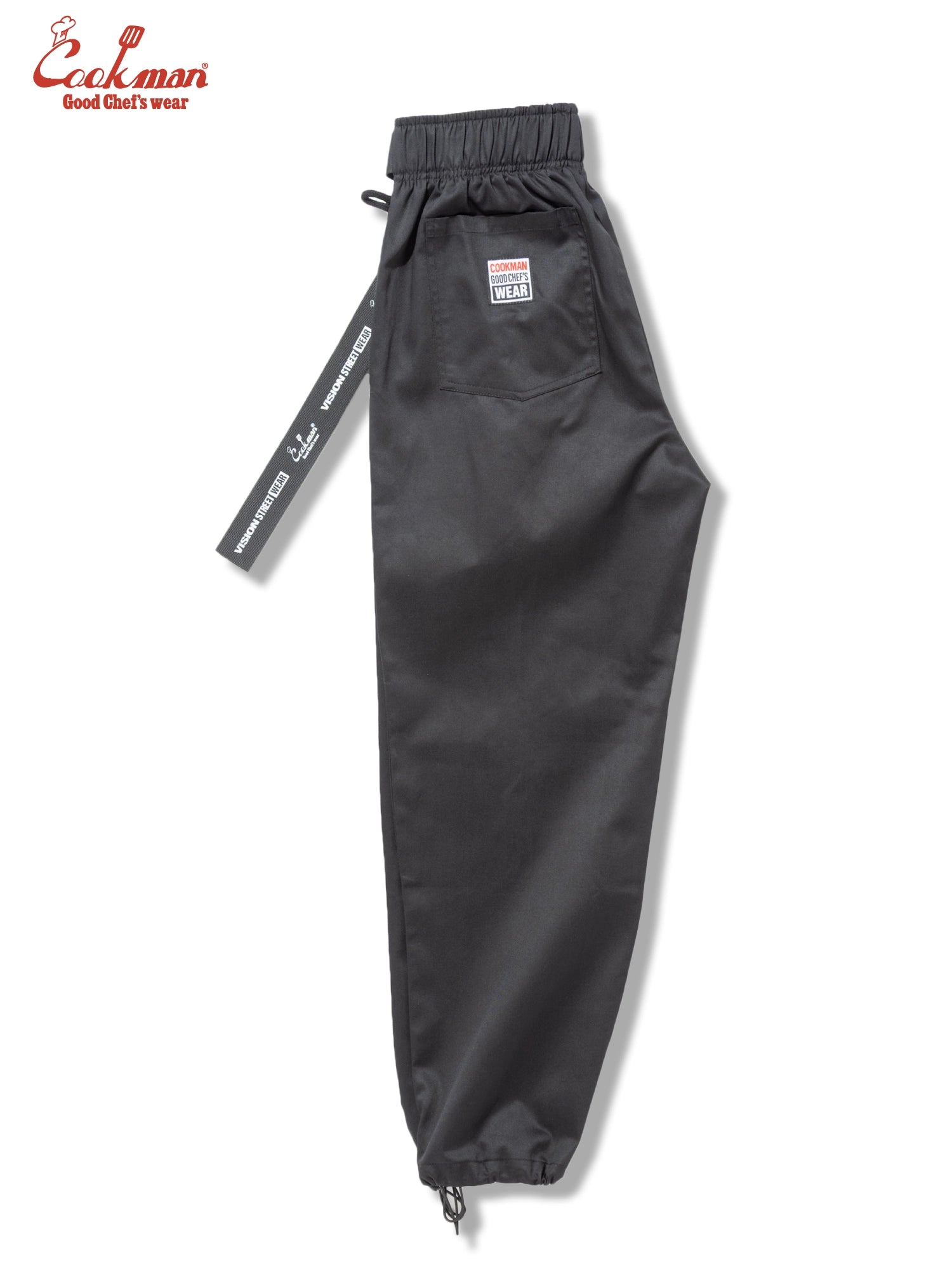 Chef Pants Semiwide Black Belt - Vision : Black