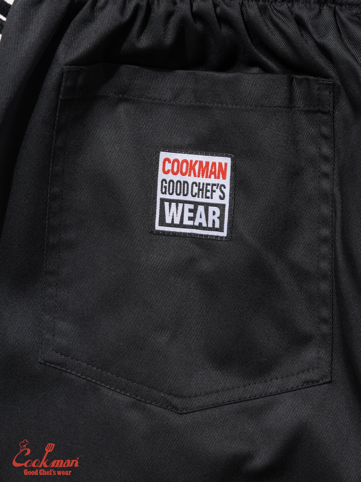 Chef Pants Semiwide Black Belt - Vision : Black