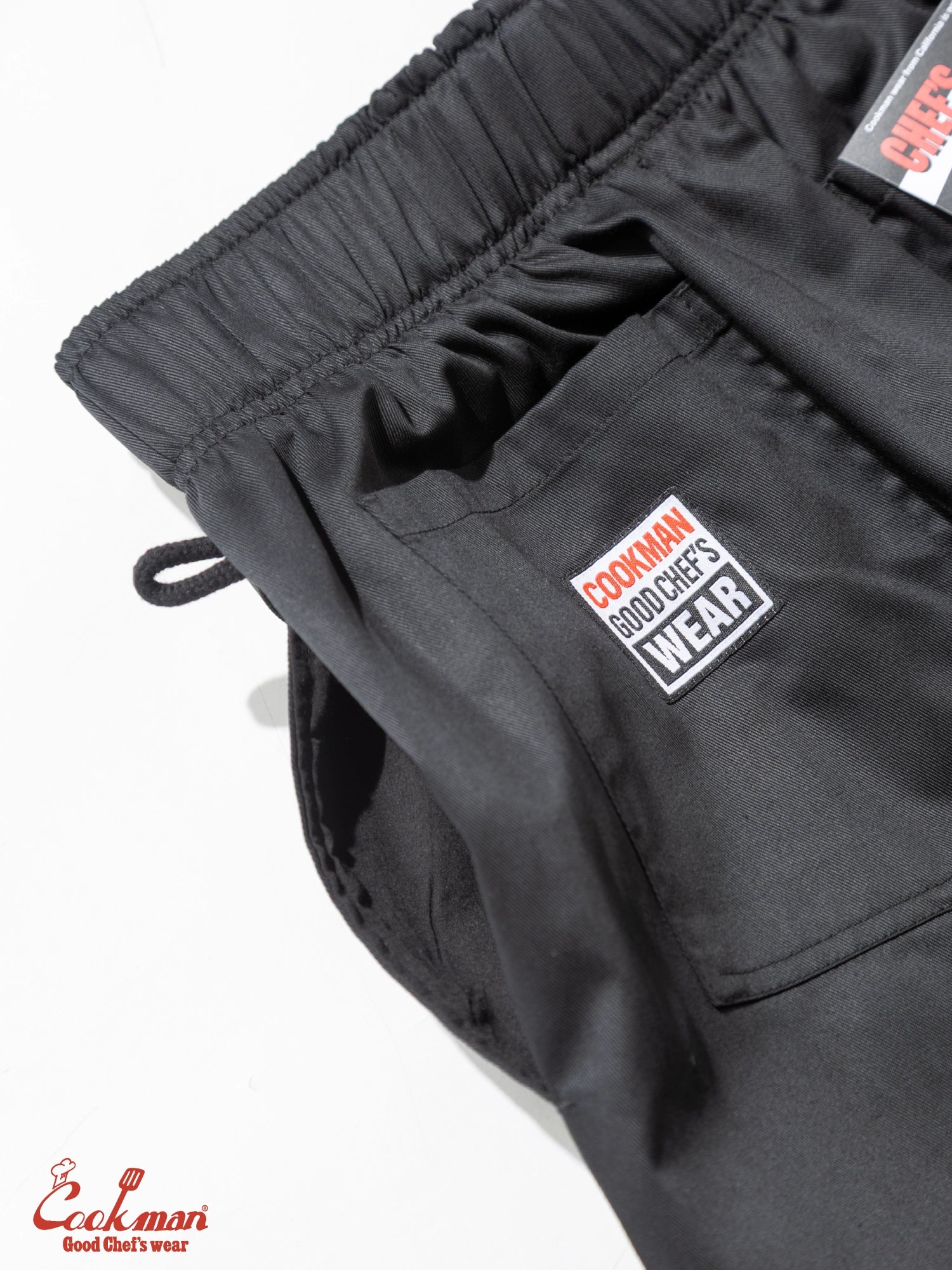 Chef Pants Semiwide Black Belt - Vision : Black