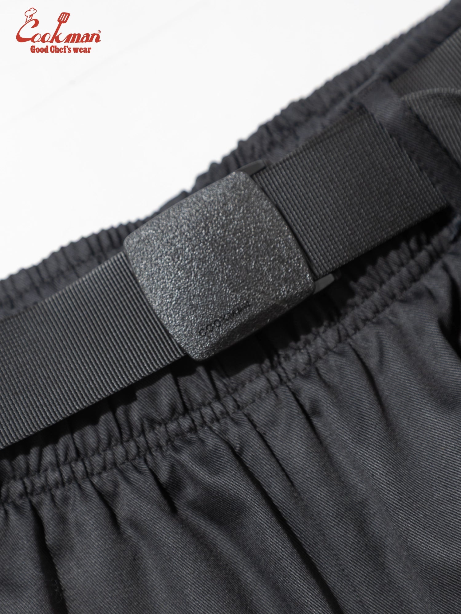Chef Pants Short Black Belt - Vision : Black