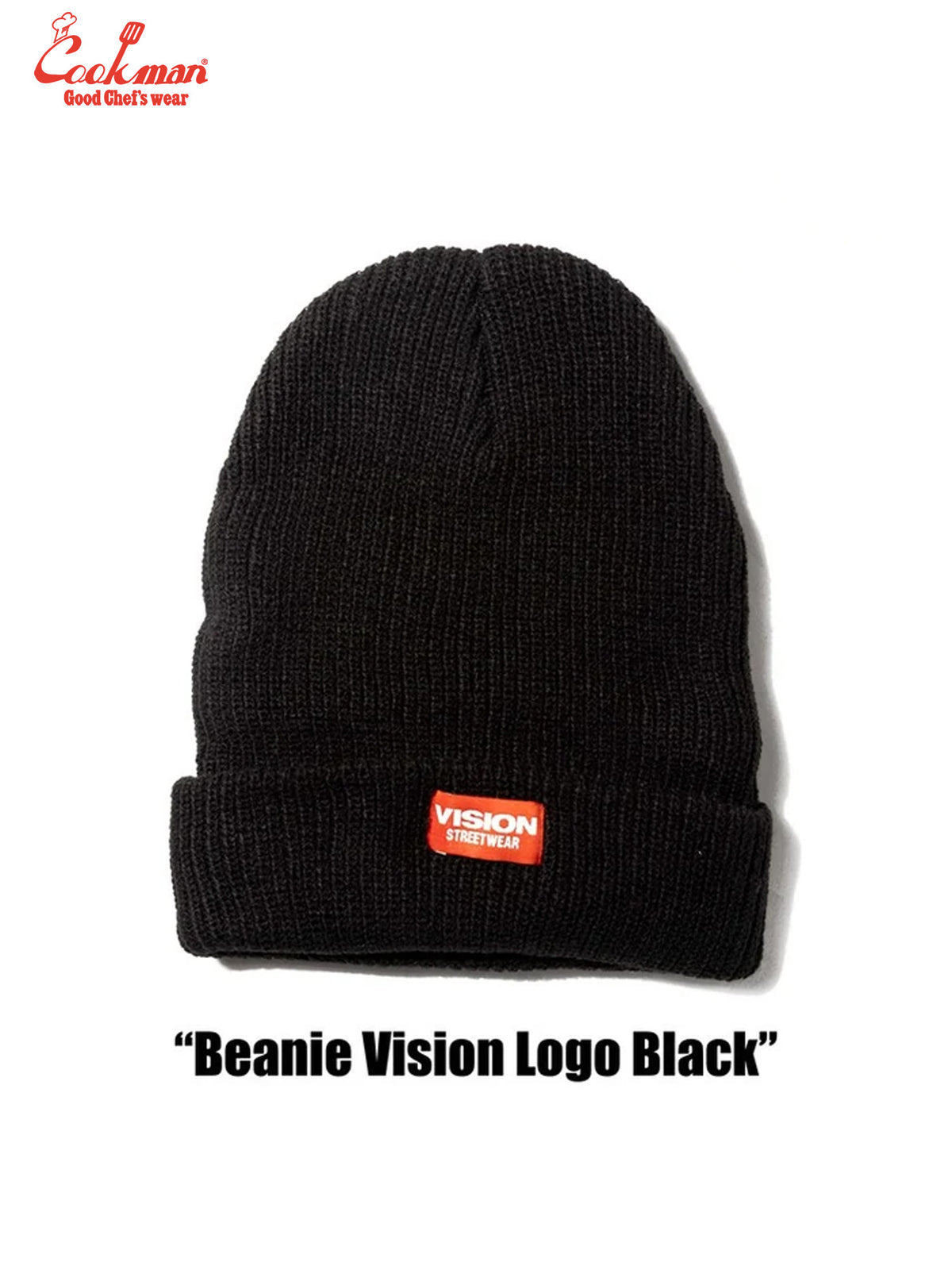 Beanie - Vision Logo : Black