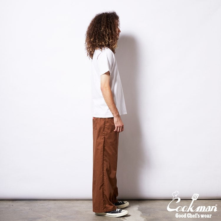 Cookman Wide Chef Pants - Chocolate