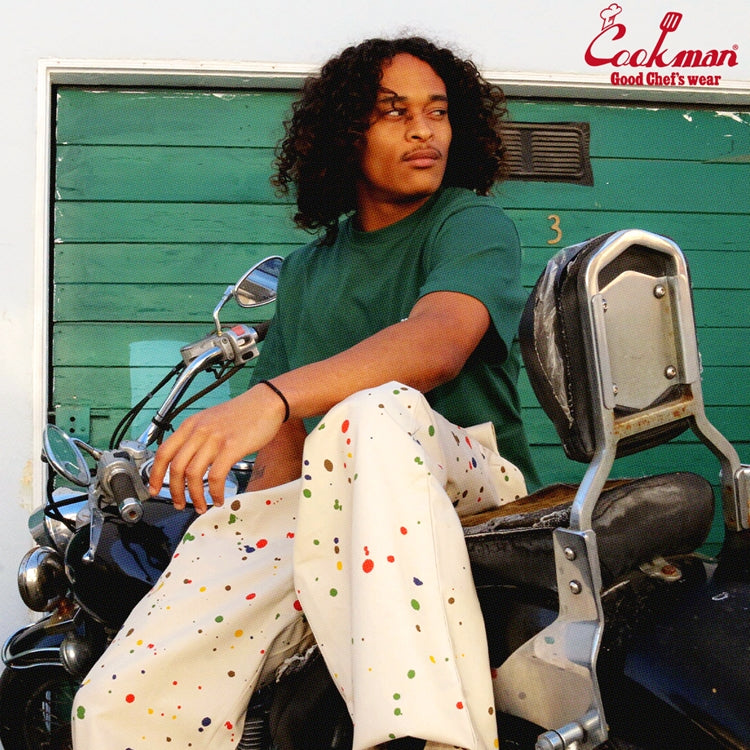 Cookman Chef Pants Semiwide - Sauce Splash : Beige