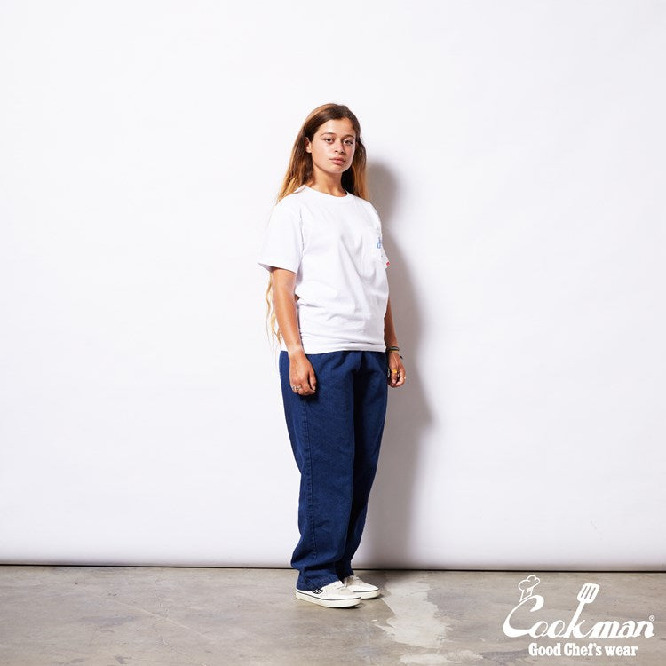Chef Pants Semiwide- Denim : Navy