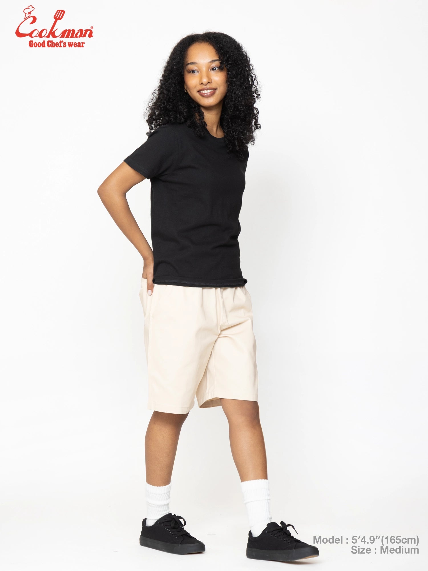 Carpenter's Pants Short : Heavy twill - Cream