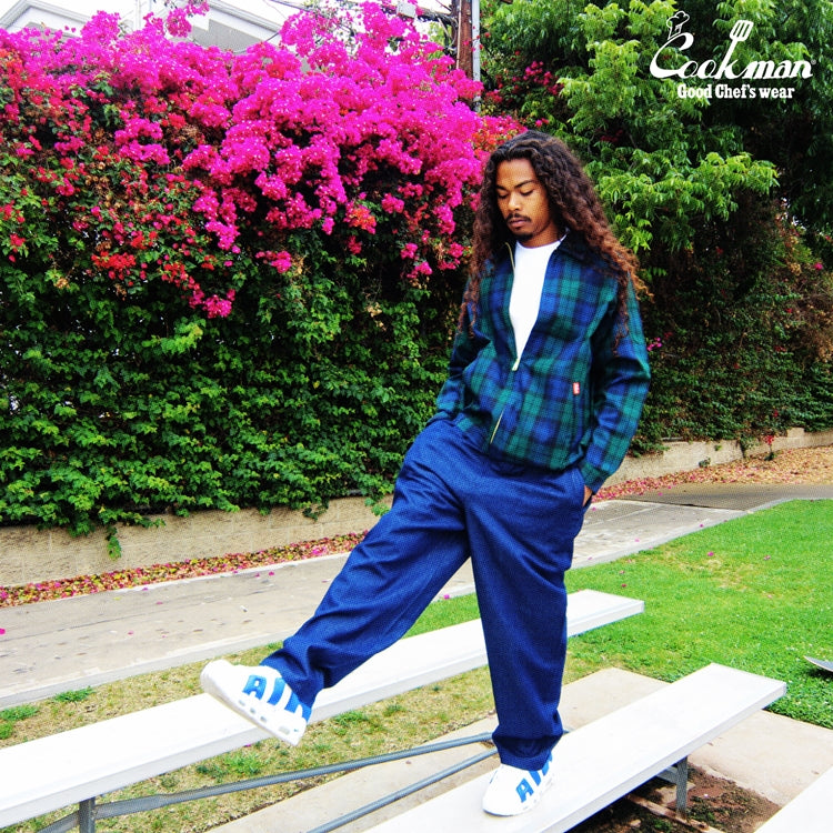 Cookman Delivery Jacket - Woven Black Watch Plaid