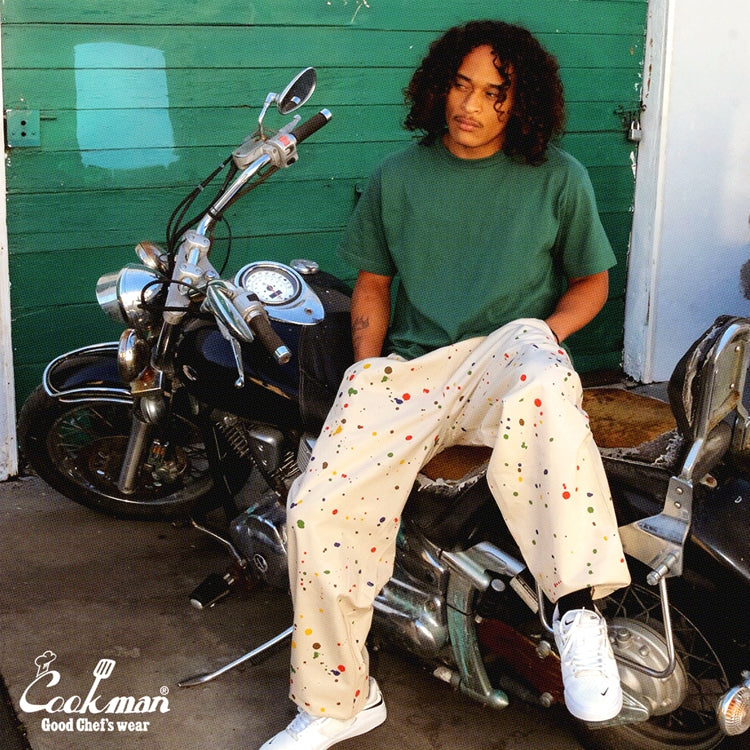 Cookman Chef Pants Semiwide - Sauce Splash : Beige
