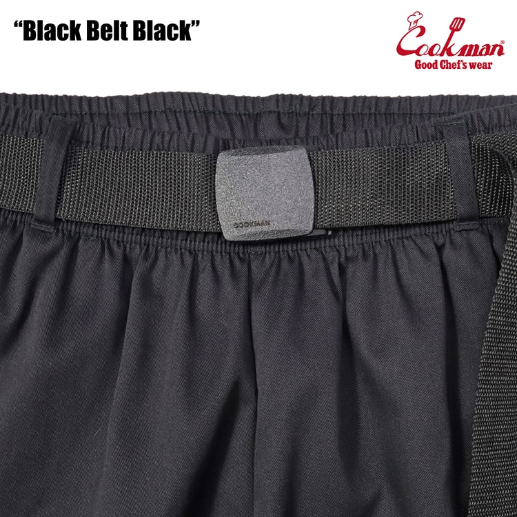 Cookman Chef Short Pants - Black Belt : Black