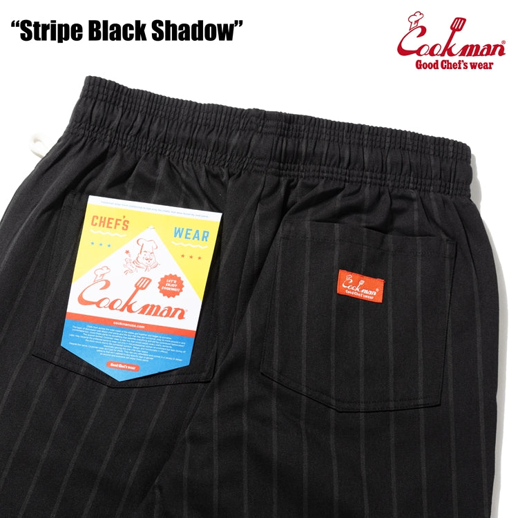 Cookman Chef Pants - Stripe Black shadow