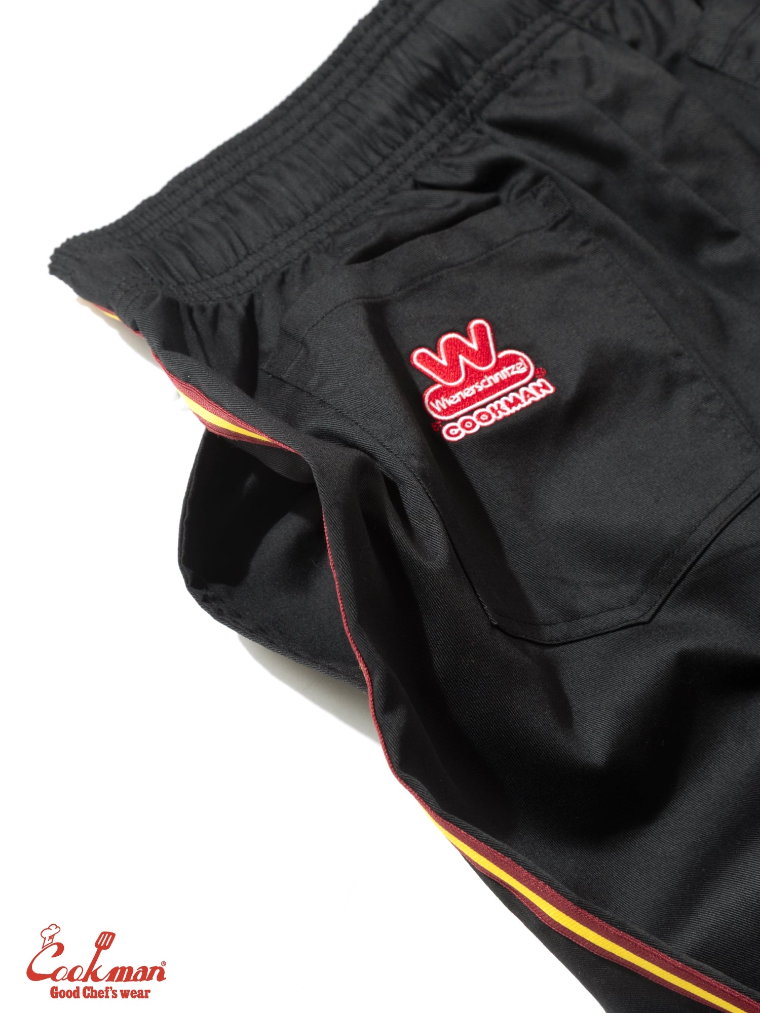 Chef Pants Semiwide - Wienerschnitzel Side Line : Black