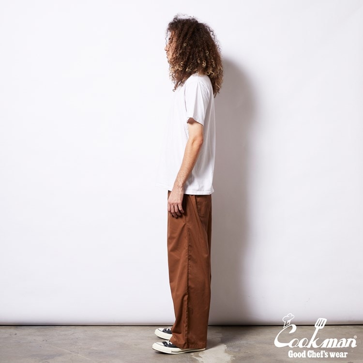 Cookman Wide Chef Pants - Chocolate