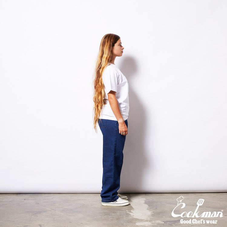 Chef Pants Semiwide- Denim : Navy