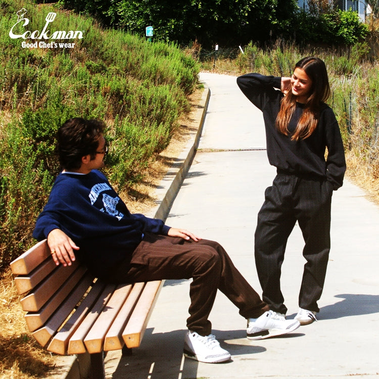 Cookman Chef Pants - Stripe Muddy Coffee