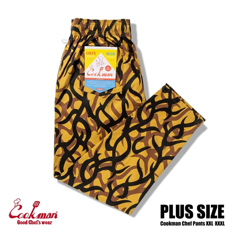 Cookman Chef Pants - Tribal Camo : Beige