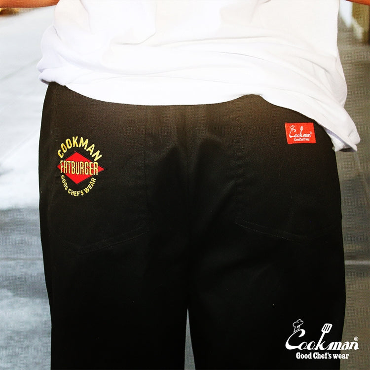 Cookman Chef Pants Semiwide : FATBURGER Black