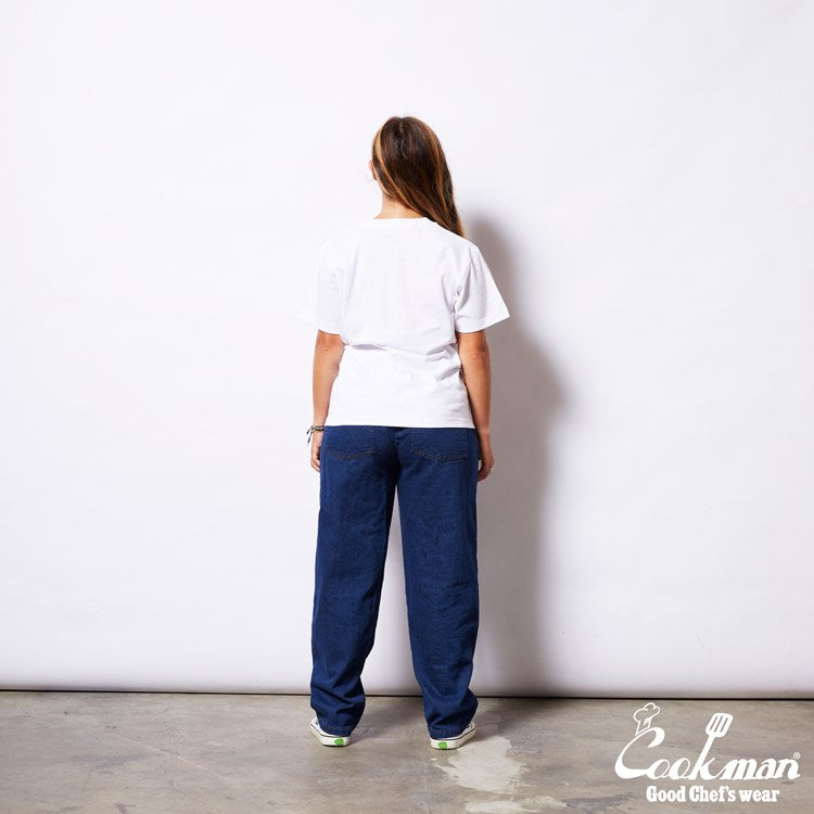 Chef Pants Semiwide- Denim : Navy