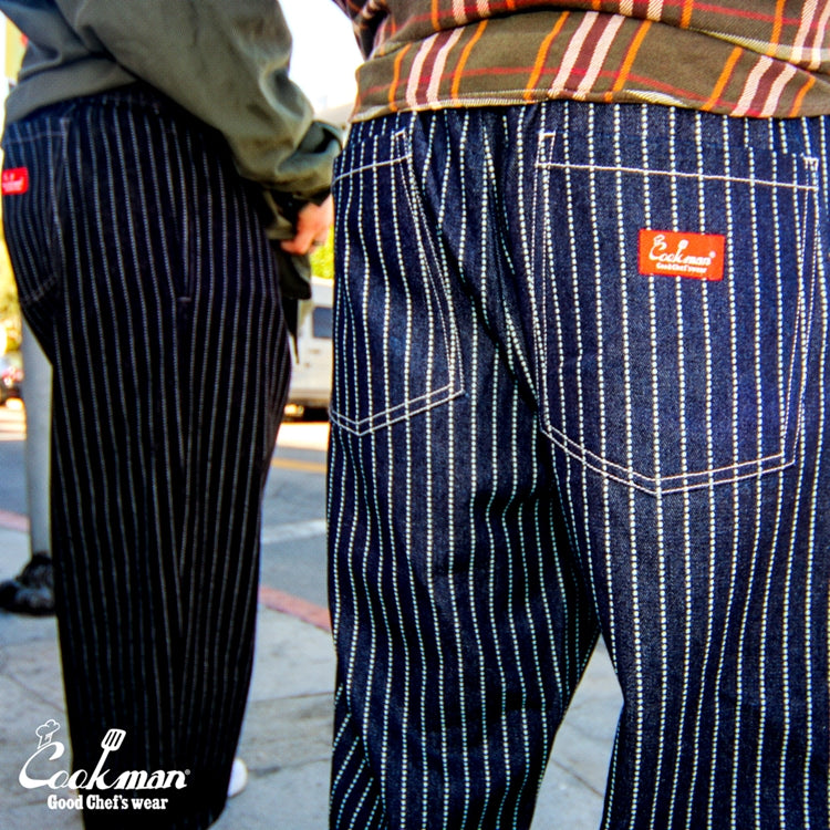 Cookman Chef Pants Semiwide -  Wabash Denim : Black