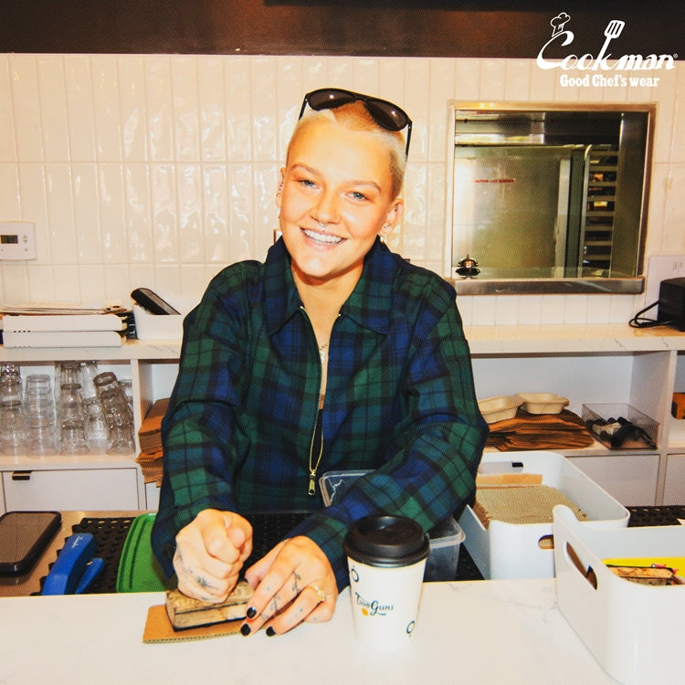 Cookman Delivery Jacket - Woven Black Watch Plaid