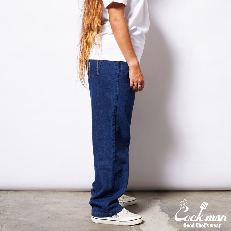 Chef Pants Semiwide- Denim : Navy