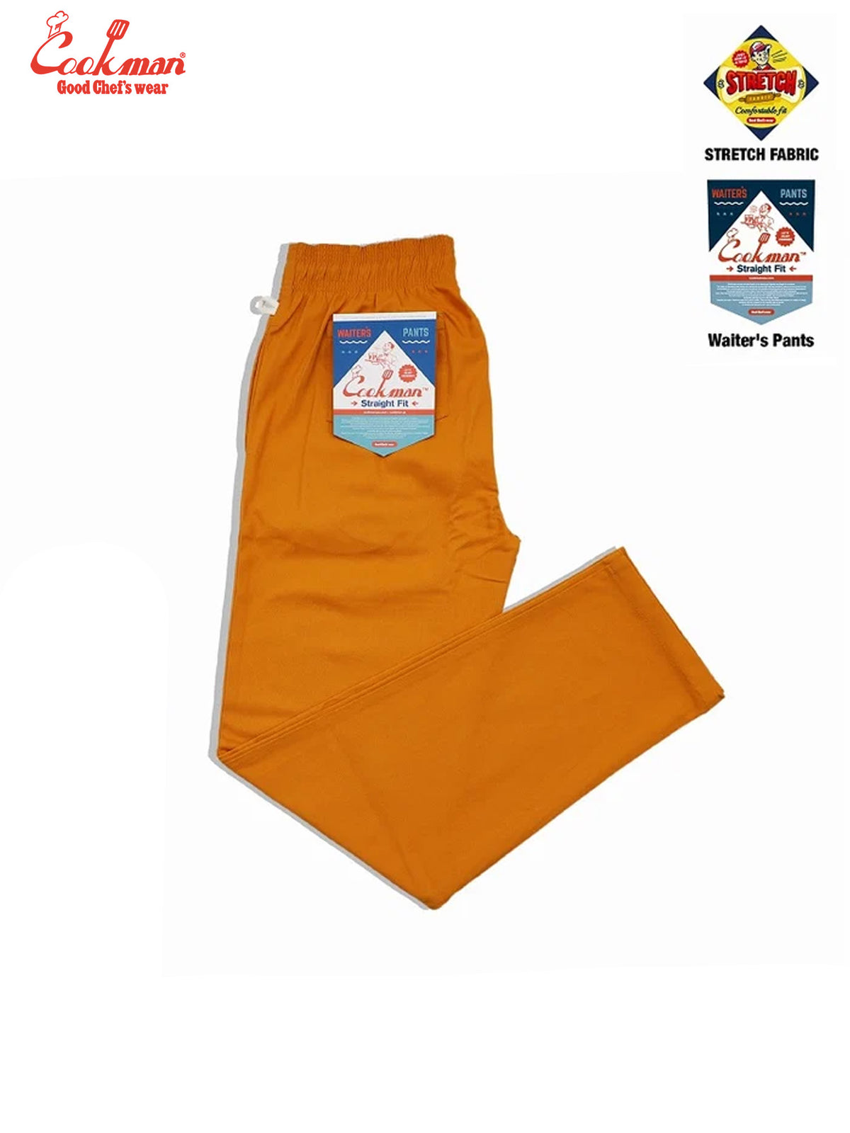 Waiter's Pants (stretch) - Mustard