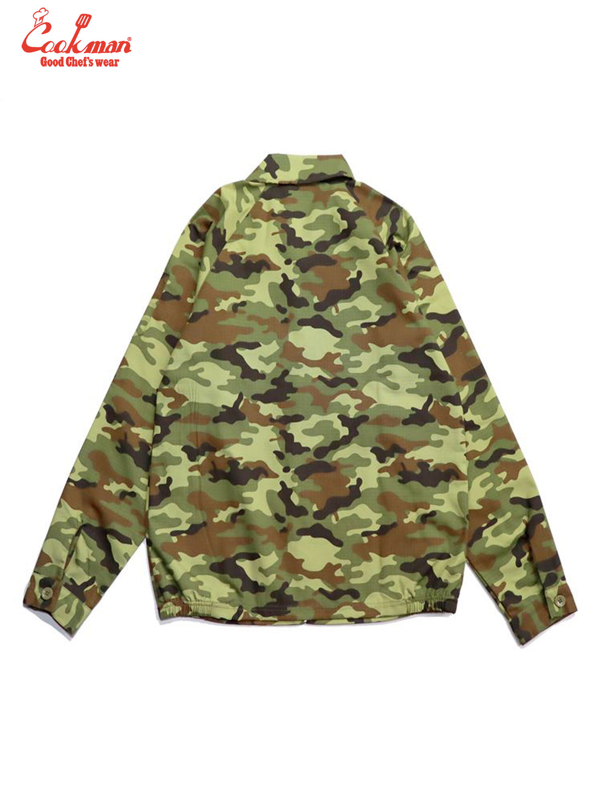 Delivery Jacket - Ripstop : Woodland Camo Green