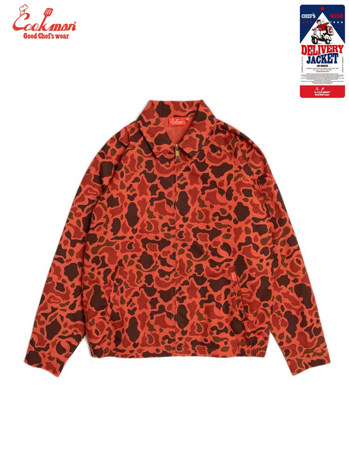 Delivery Jacket - Ripstop : Duck Hunter Camo Red