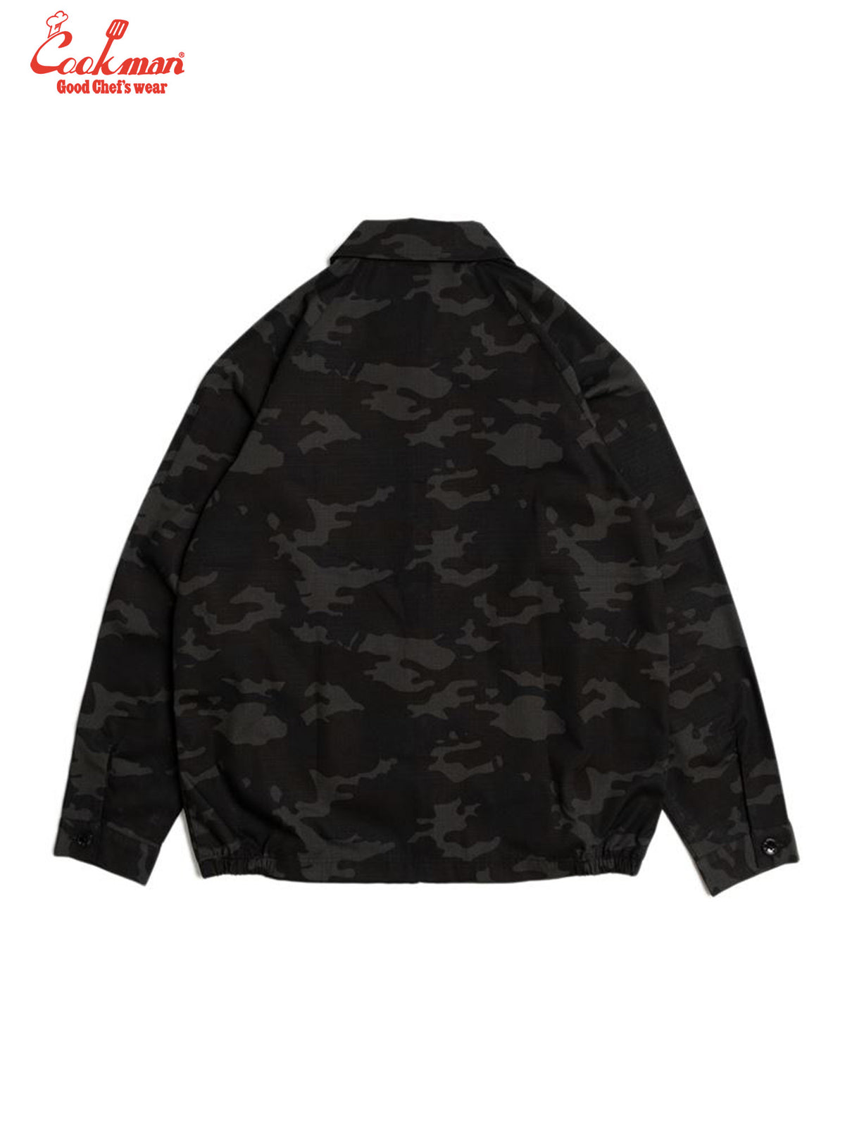 Delivery Jacket - Ripstop : Woodland Camo Black