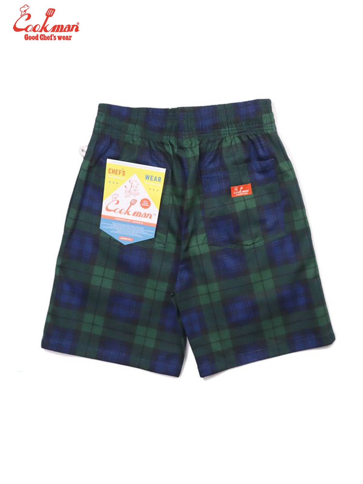 Chef Short Pants - Black Watch Plaid