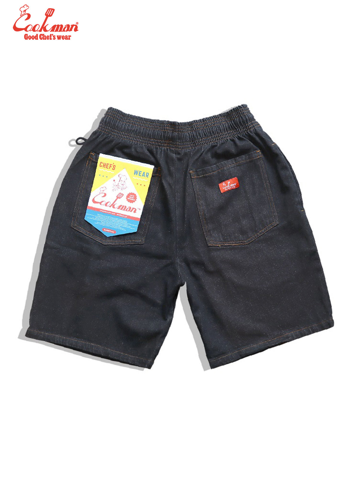 Chef Short Pants - Denim : Black