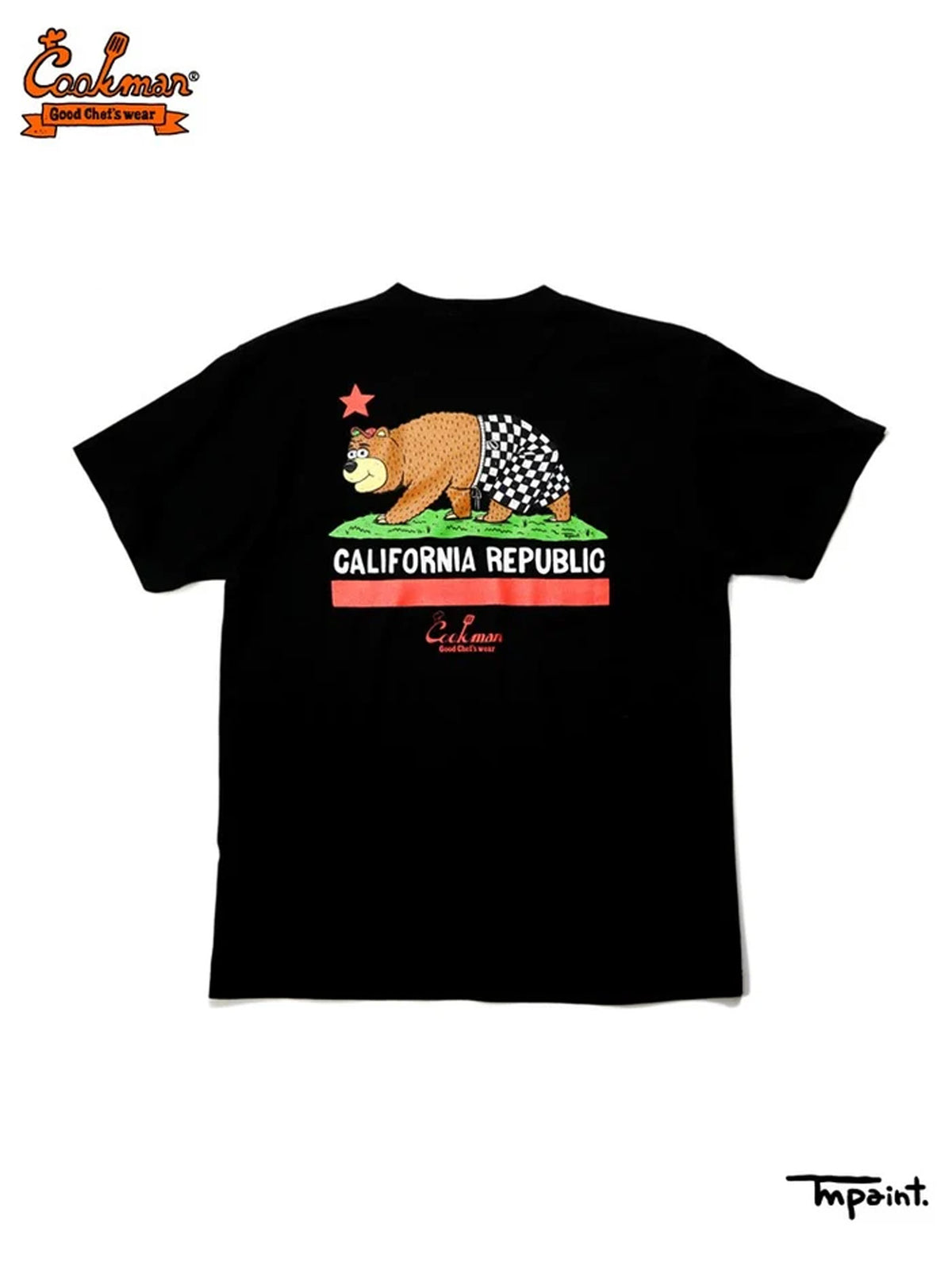 Tees - TM Paint California Bear : Black