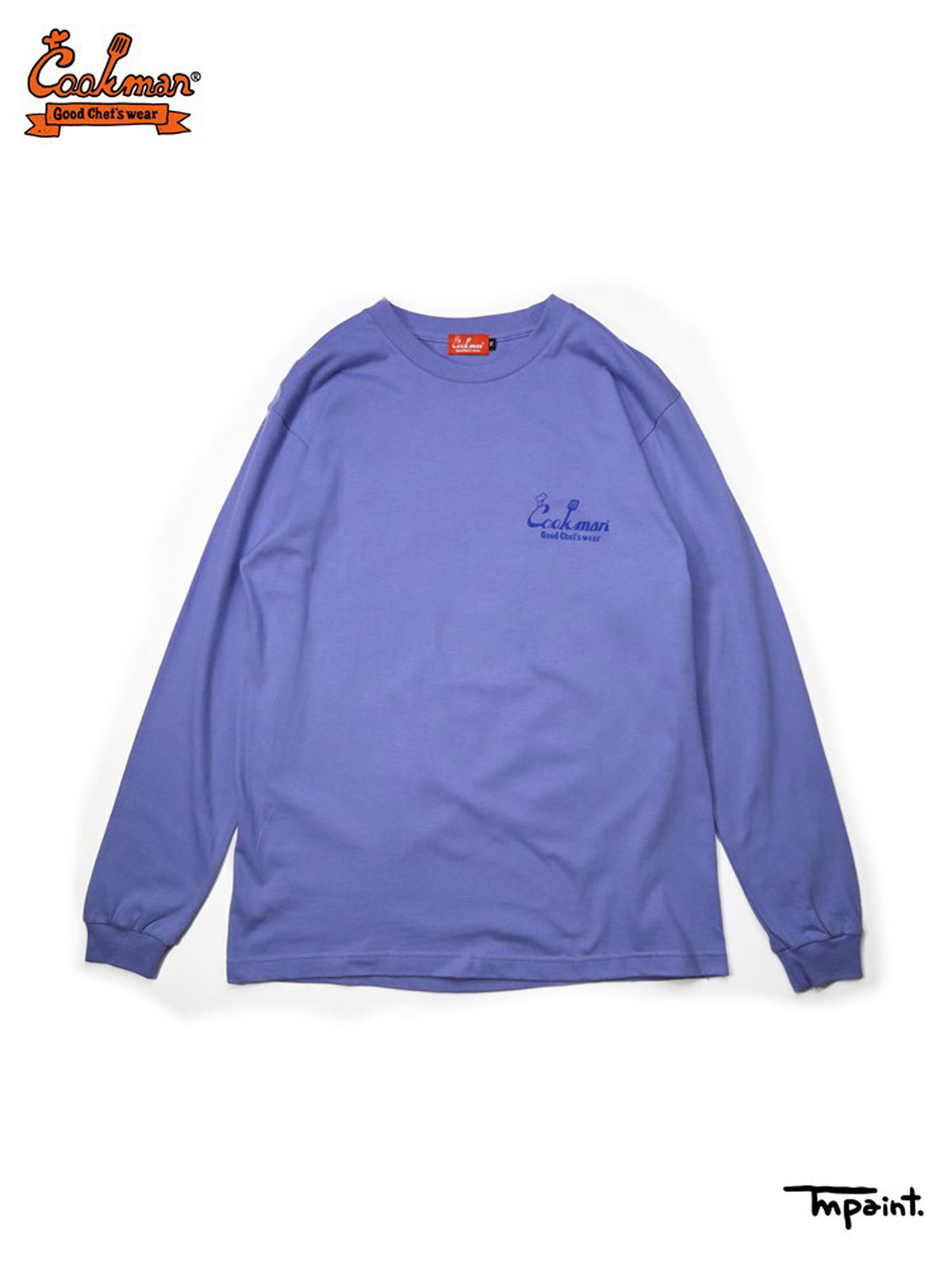 Long Sleeve Tees - TM Paint Burger : L-Blue