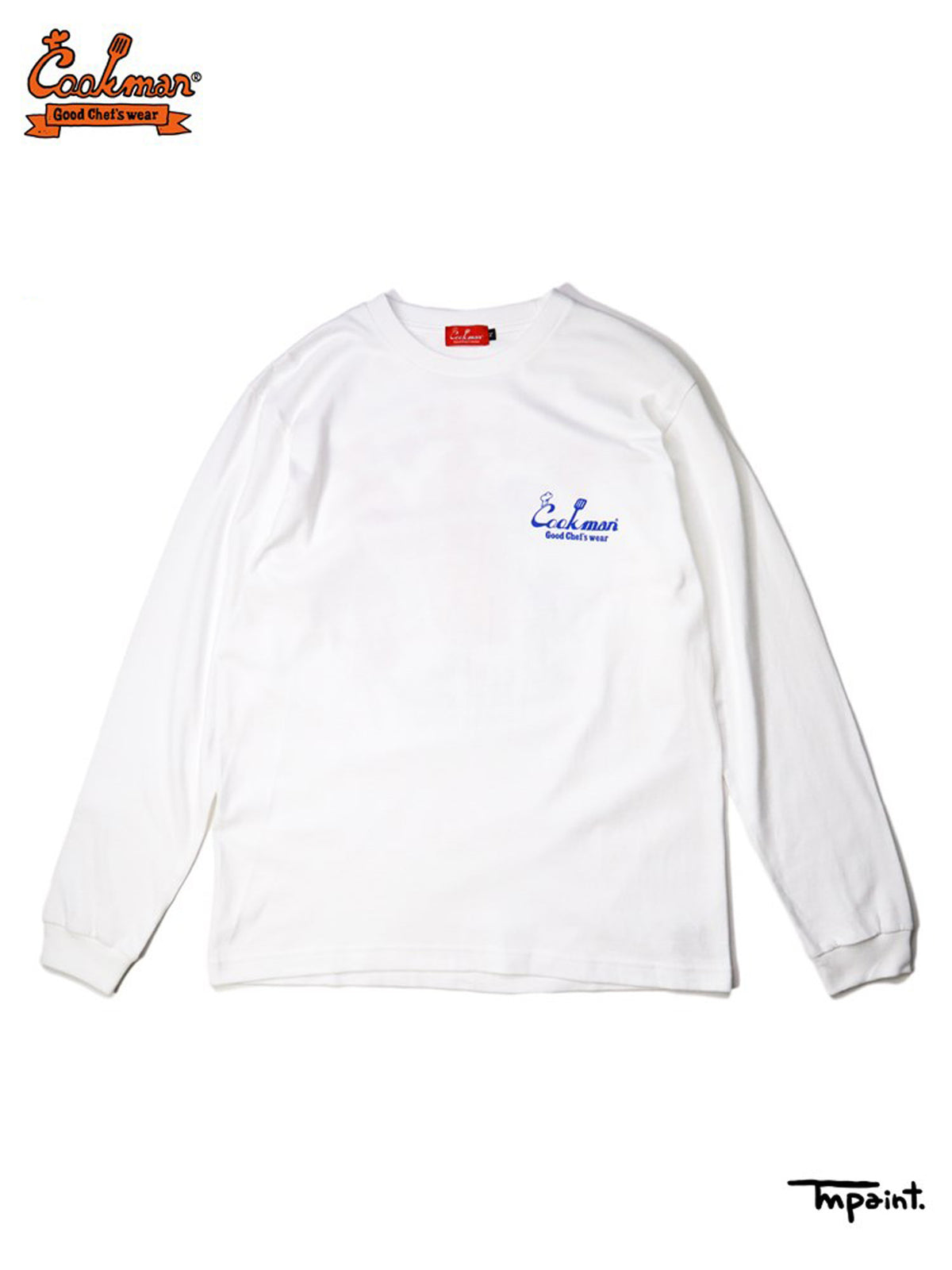Long Sleeve Tees - TM Paint Burger : White