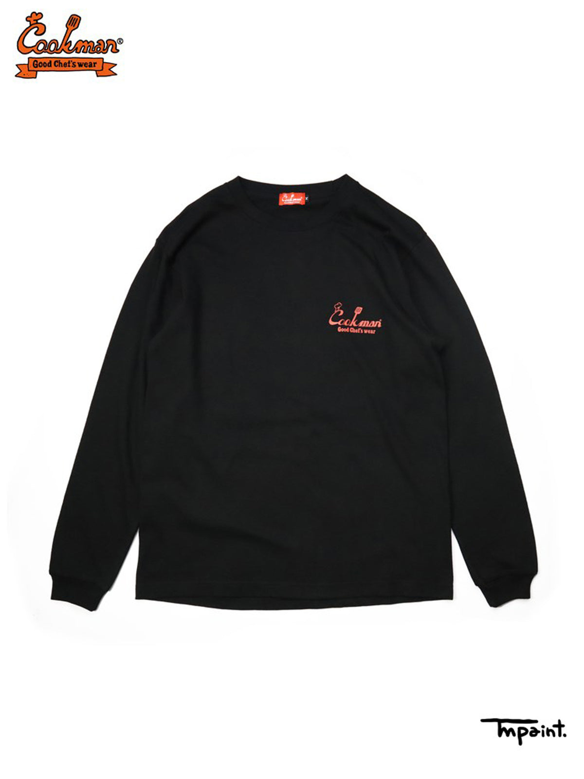 Long Sleeve Tees - TM Paint Enjoy : Black