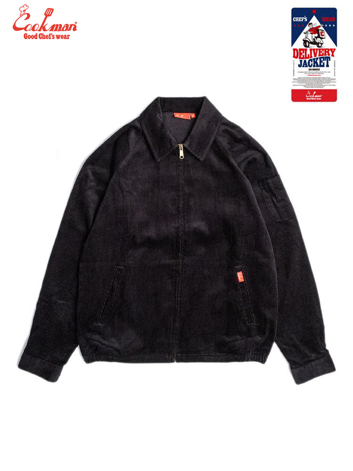 Delivery Jacket - Corduroy : Black