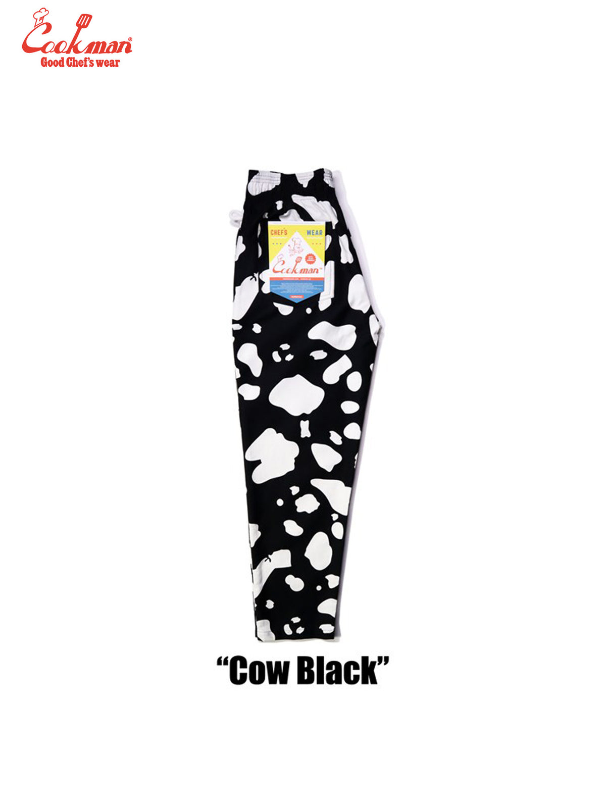 Chef Pants - Cow : Black