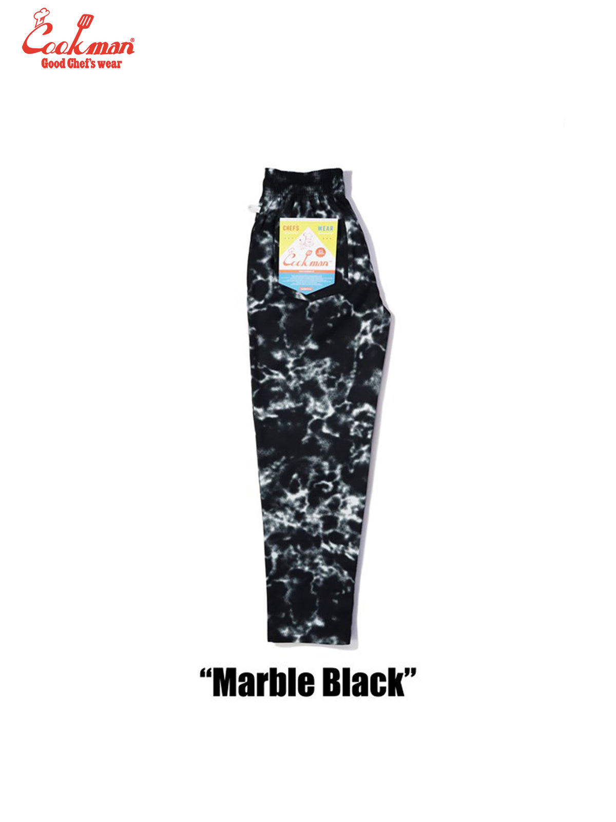 Chef Pants - Marble : Black