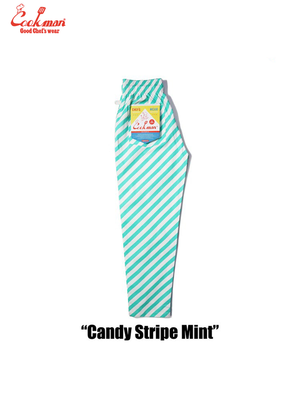 Chef Pants - Candy Stripe : Mint