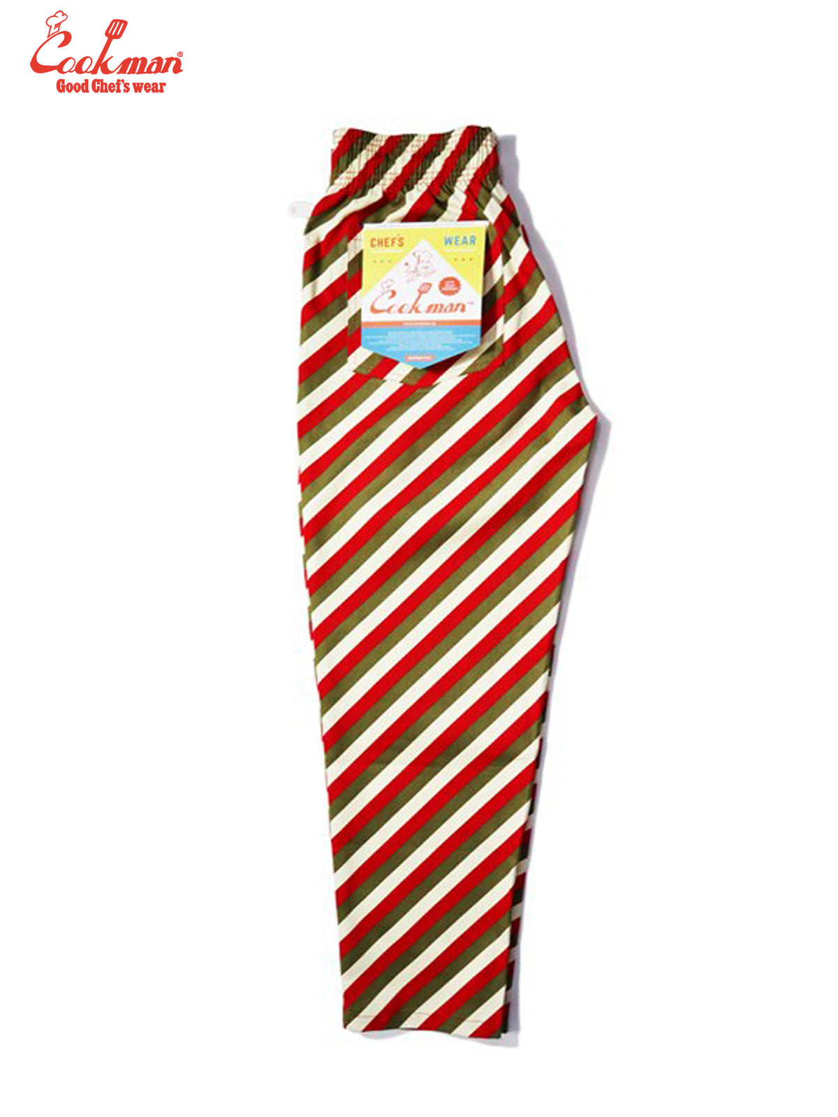 Chef Pants - Candy Stripe : Red