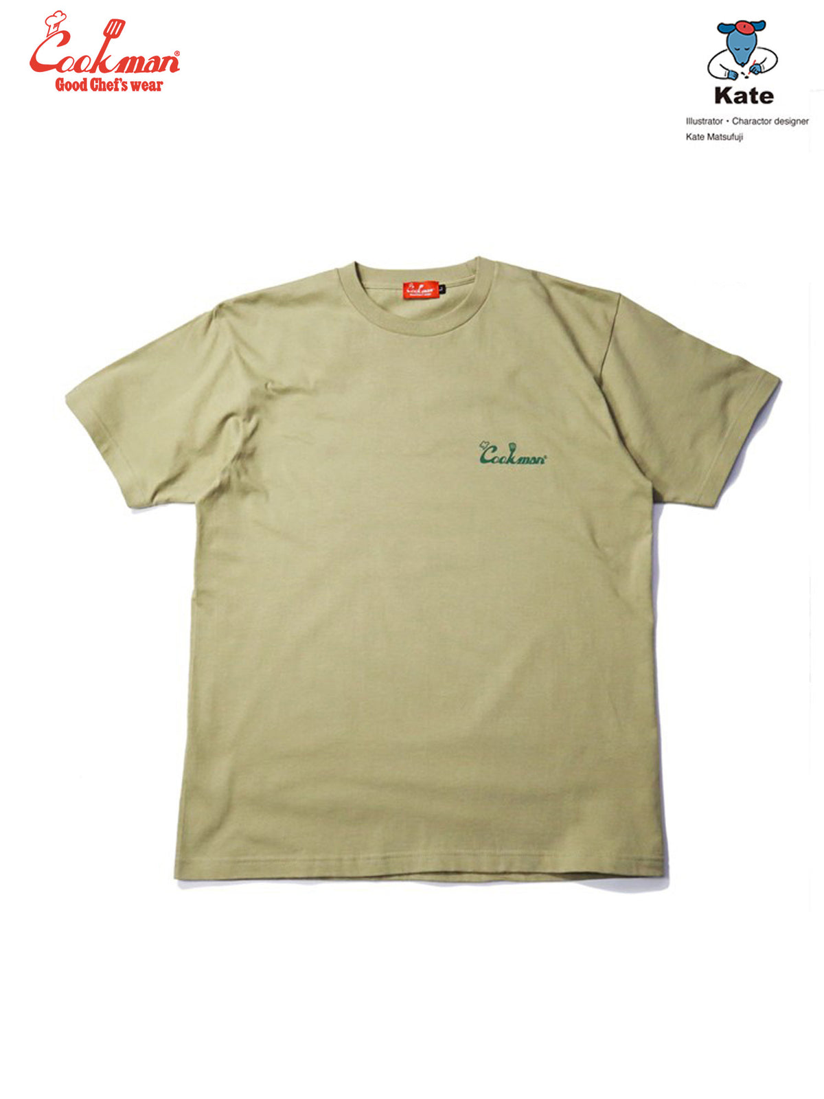 Tees - Kate Dog chef : Beige