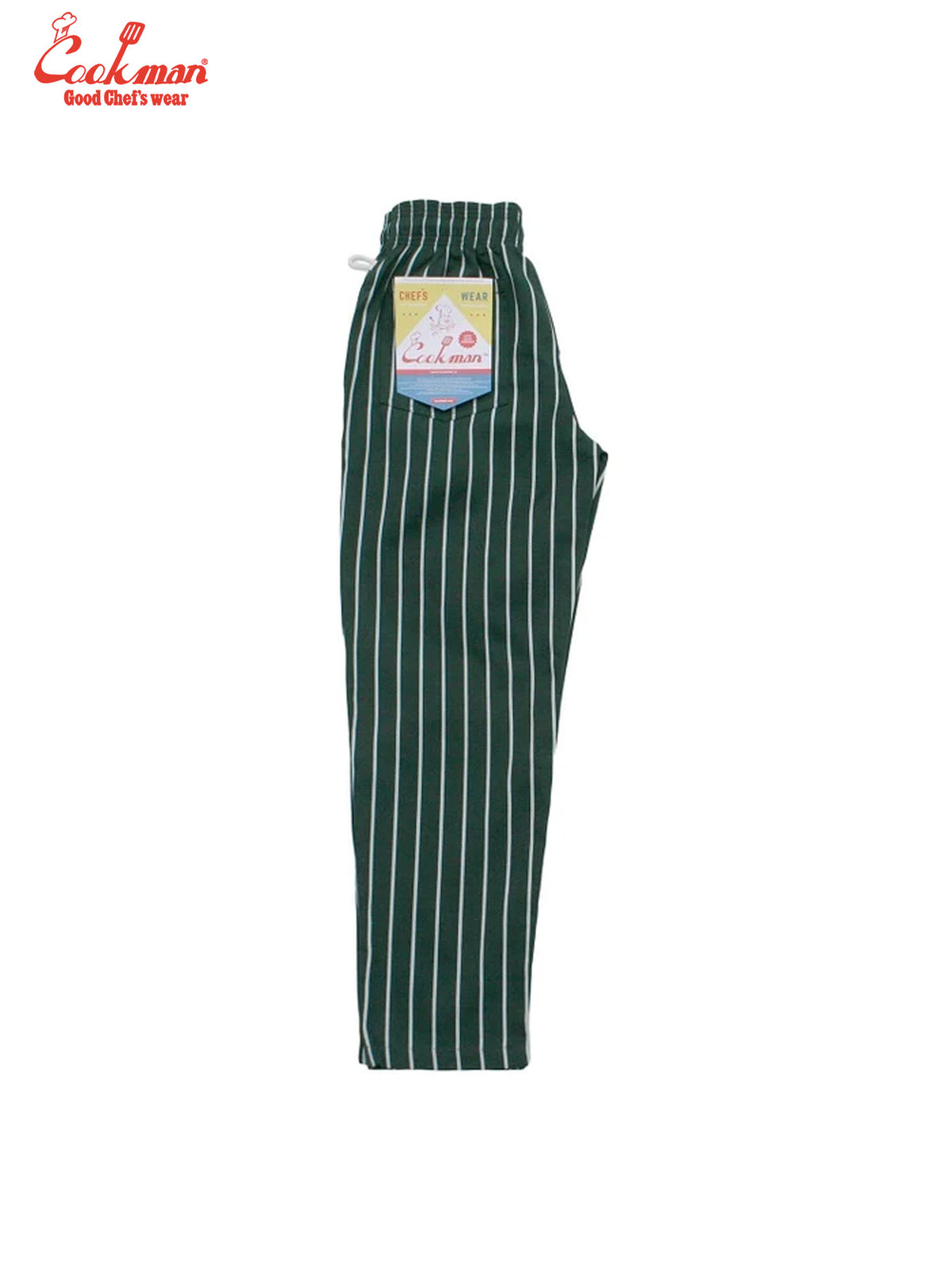 Chef Pants - Stripe : Dark Green