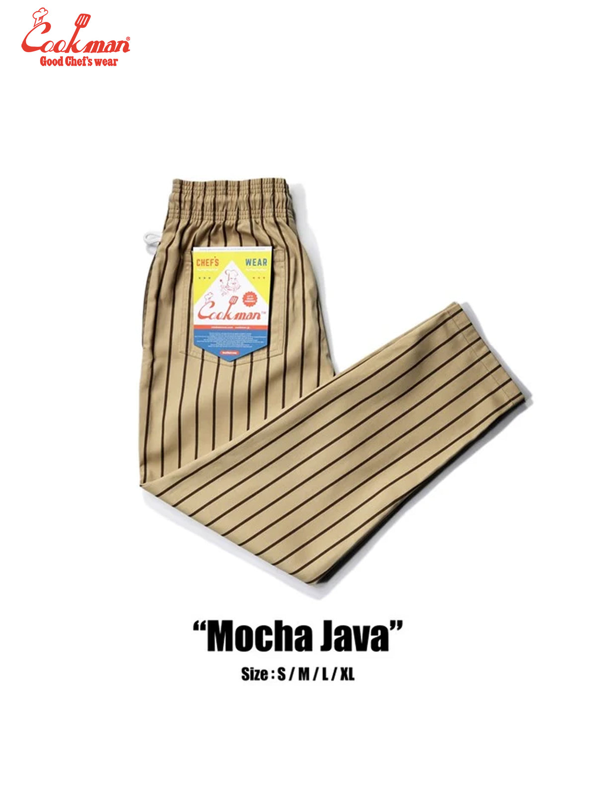Chef Pants - Stripe : Mocha Java