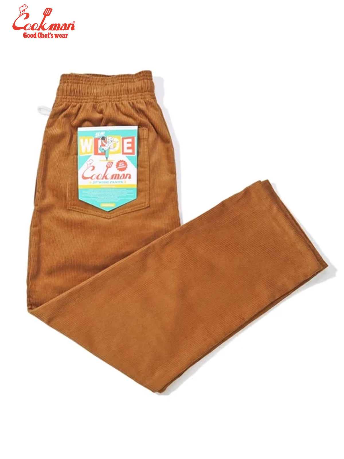 Chef Pants Semiwide- Corduroy : Brown