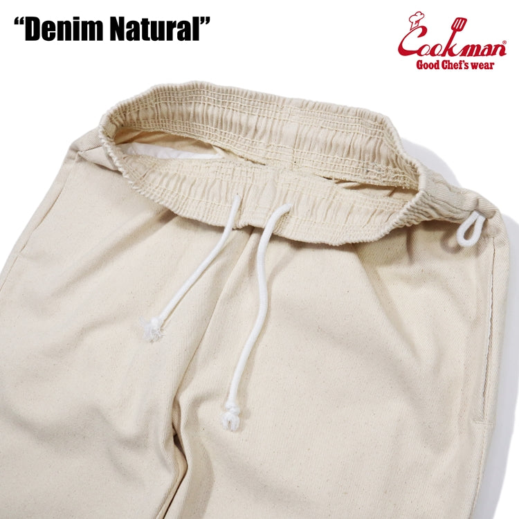 Cookman Chef Short Pants - Denim : Natural